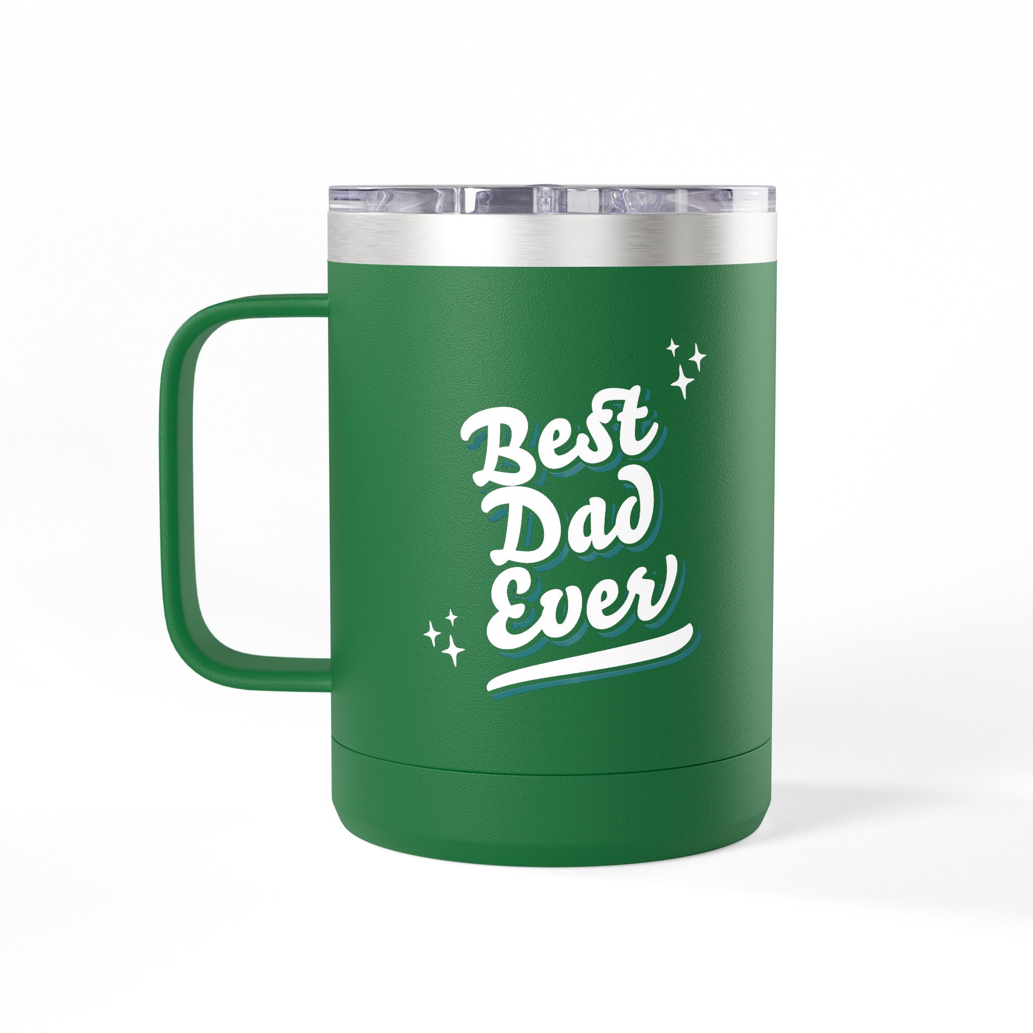 Best Dad Ever Hipster Travel Mug | 15oz Tumbler, Father's Day Gift - Image 8